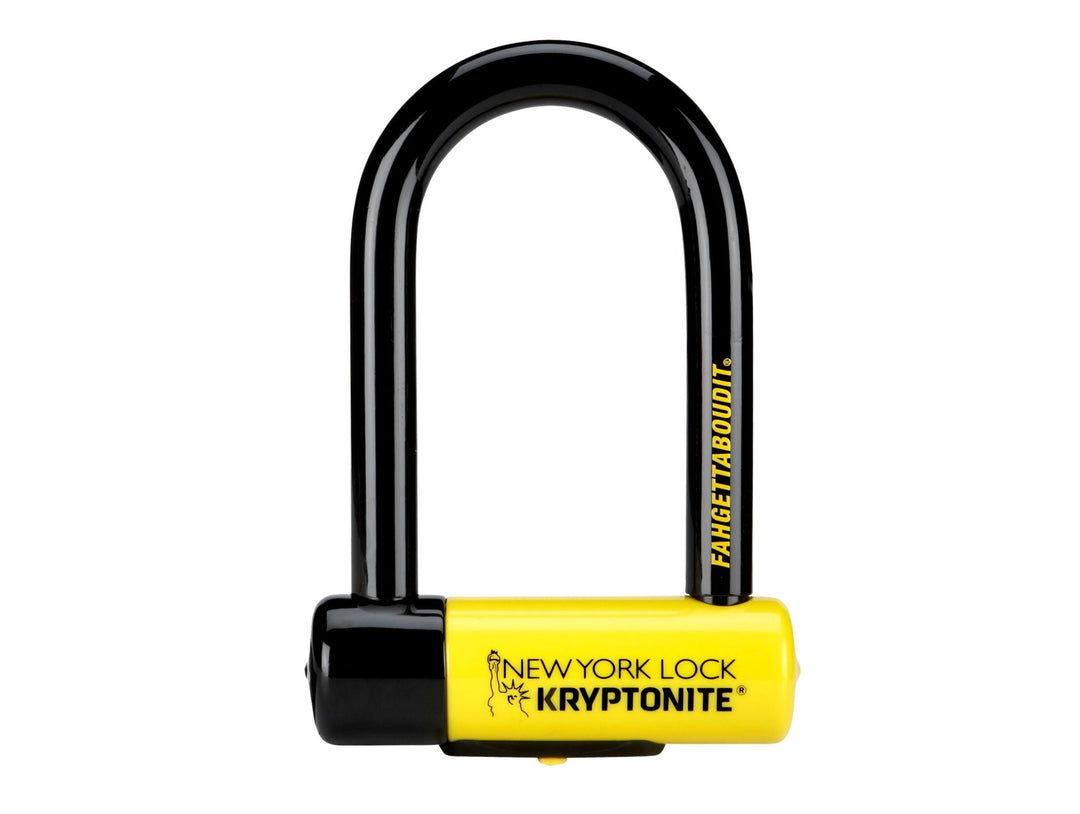 U-Lock Kryptonite Kryptonite New York U-Lock - 3.25 x 6" Keyed Black Black