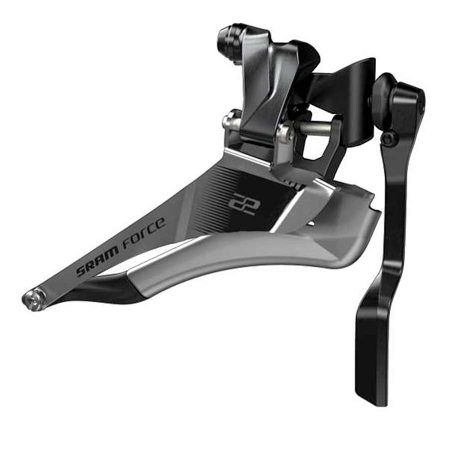 Front Derailleurs and Parts SRAM SRAM Force 22 Yaw Braze-on Front Derailleur Dark Slate Gray
