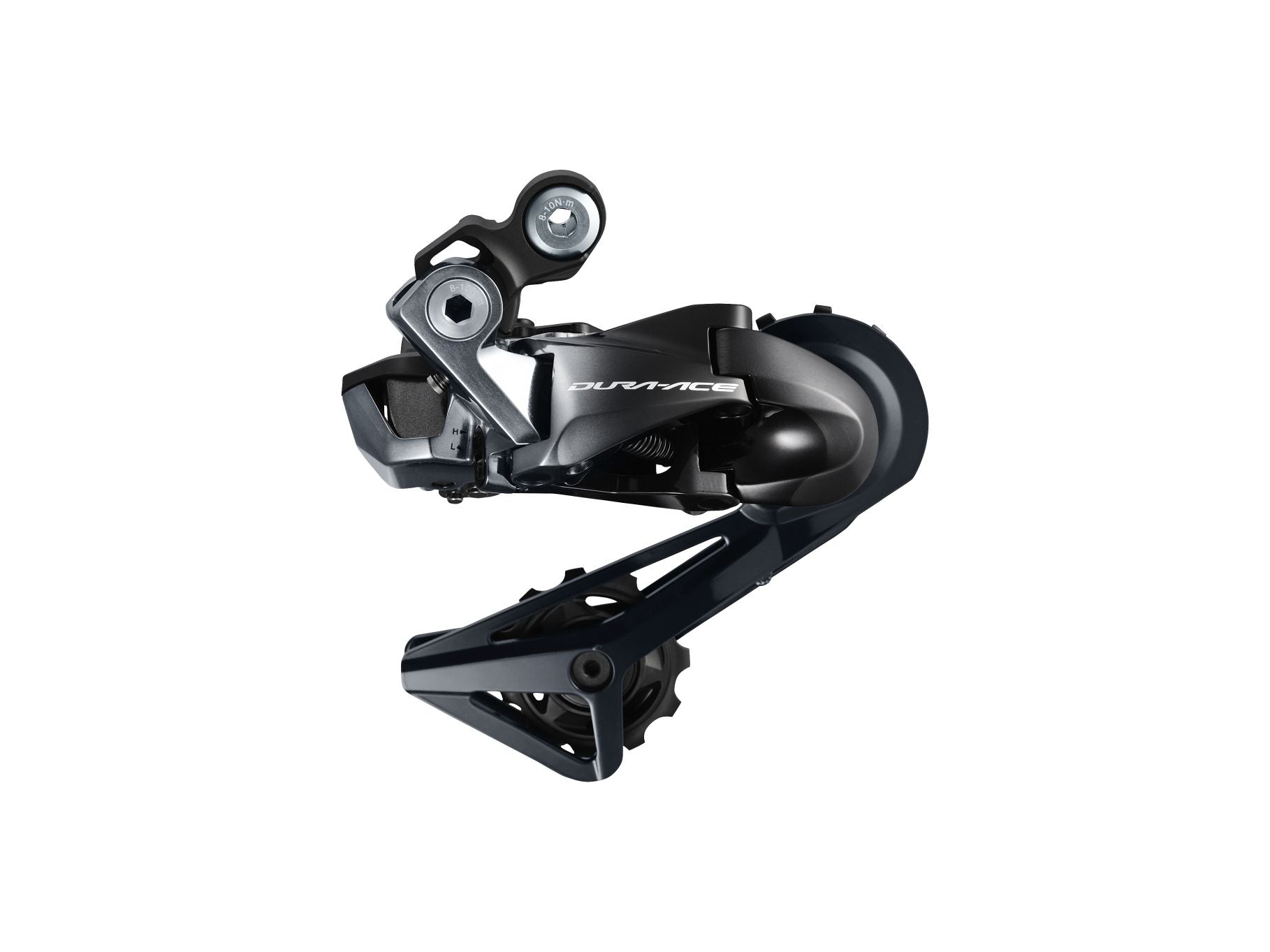 Rear Derailleurs Shimano Shimano Dura-Ace RD-R9150-SS Di2 Rear Derailleur - 11-Speed Short Cage Black Dark Slate Gray