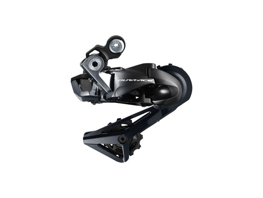 Rear Derailleurs Shimano Shimano Dura-Ace RD-R9150-SS Di2 Rear Derailleur - 11-Speed Short Cage Black Dark Slate Gray