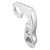 Rear Derailleurs Sunlite Sunlite Derailleur Hanger S-012 Light Gray