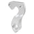 Rear Derailleurs Sunlite Sunlite Derailleur Hanger S-056 Light Gray