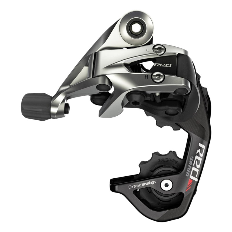 Rear Derailleurs SRAM SRAM Red Rear Derailleur - 11 Speed Short Cage Black Dark Slate Gray