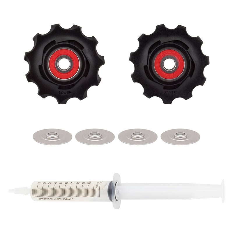 Pulley Assembly SRAM SRAM Red eTap Rear Derailleur Pulleys Ceramic 11-Speed Dark Slate Gray