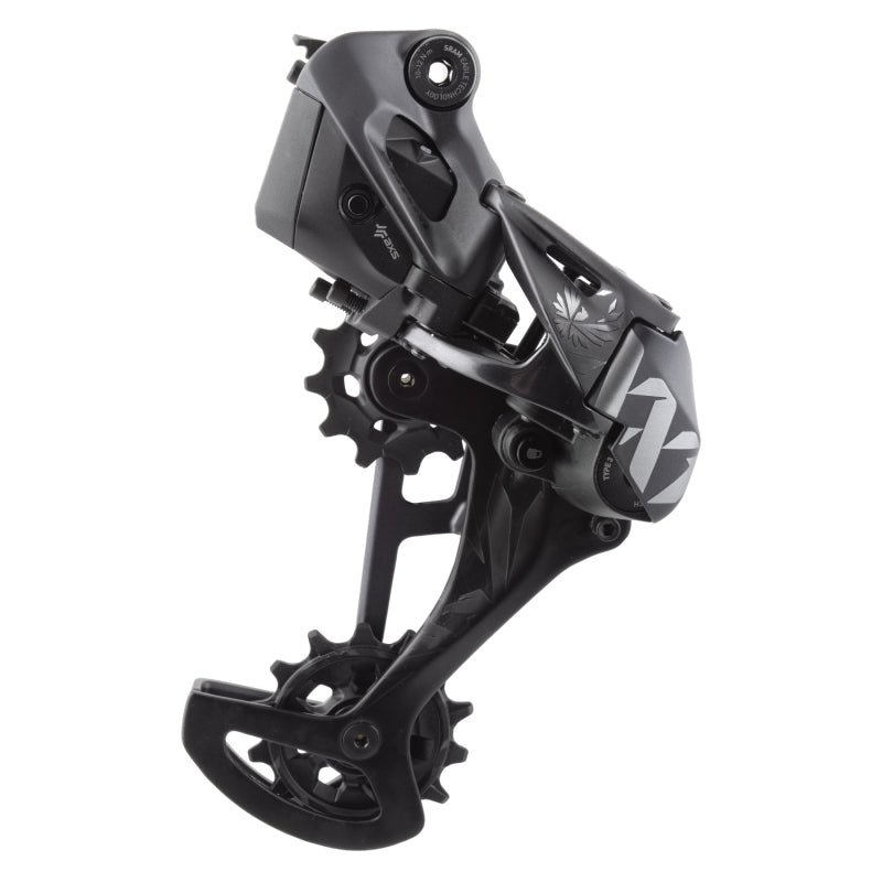 Rear Derailleurs SRAM SRAM XX1 Eagle AXS Rear Derailleur - 12 Speed Long Cage 52t Max Black Dark Slate Gray