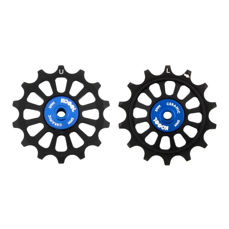 Rear Derailleurs Kogel Kogel Kogel Derailleur Pulley Hybrid Ceramic Shimano 12sp Black/Blue Dark Slate Gray