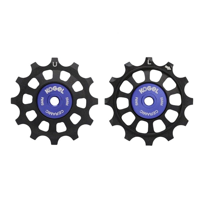 Rear Derailleurs Kogel Kogel Kogel Derailleur Pulley Full Ceramic Shimano OS Full Ceramic Black/Blue Dark Slate Gray