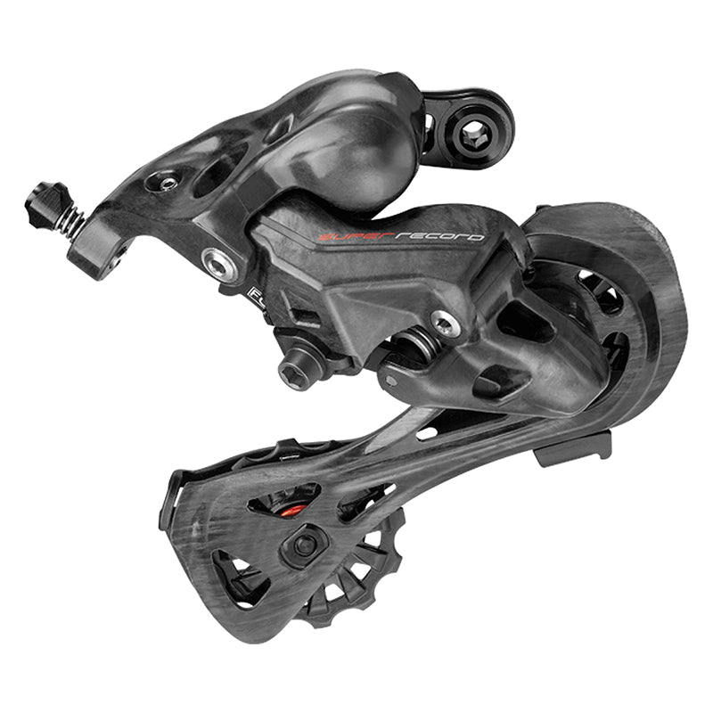 Rear Derailleurs Campagnolo Campagnolo Super Record Rear Derailleur - 12 Speed Medium Cage Carbon Dark Slate Gray