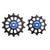 Rear Derailleurs Kogel Kogel Kogel Derailleur Pulley Hybrid Ceramic Black/Blue Dark Slate Gray