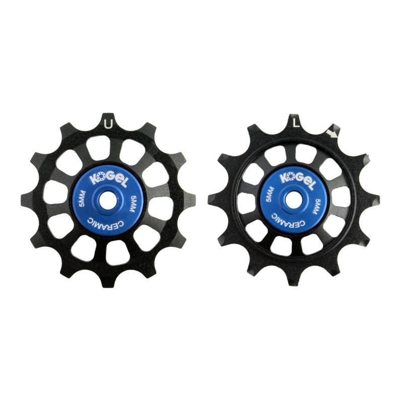 Rear Derailleurs Kogel Kogel Kogel Derailleur Pulley Hybrid Ceramic 12T Shimano 11sp Black/Blue Shimano 11s Dark Slate Gray