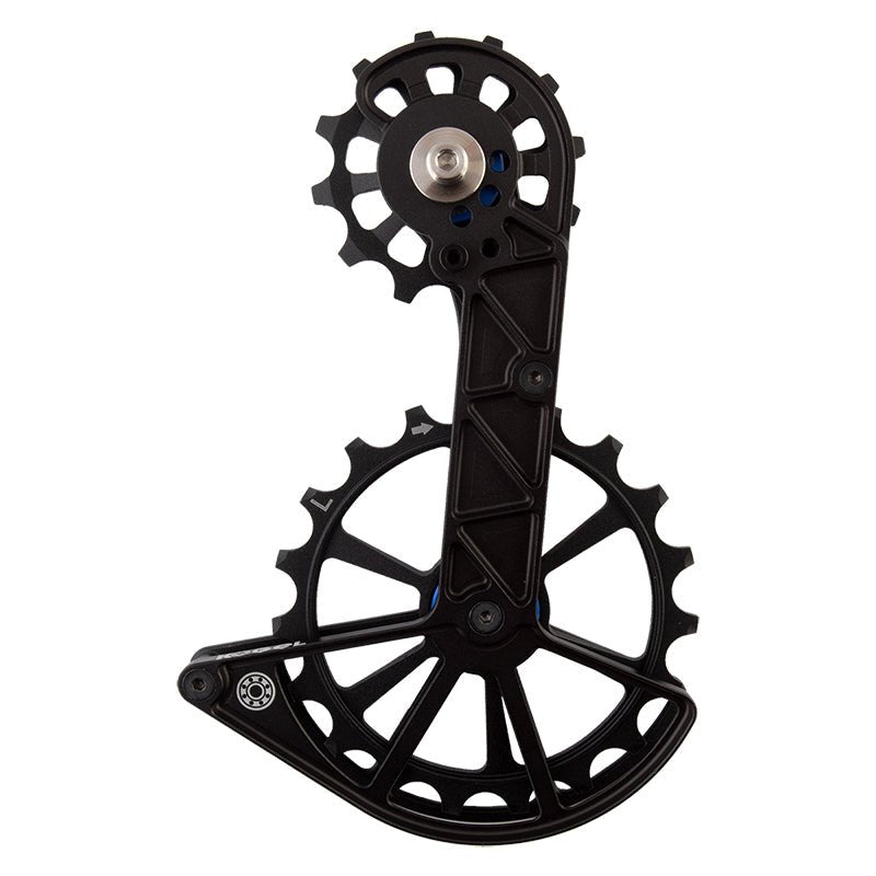 Rear Derailleurs Kogel Kogel Bearings Kolossos Oversized Pulley Cage Shim RX800 Black Black