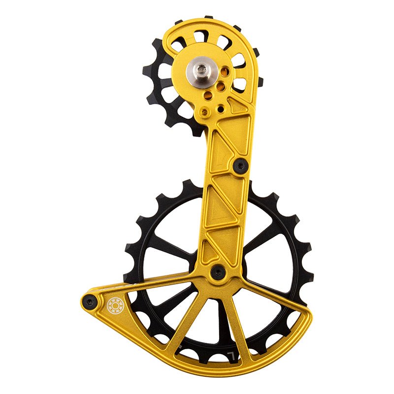 Rear Derailleurs Kogel Kogel Bearings Kolossos Oversized Pulley Cage Shim RX800 - Gold Black