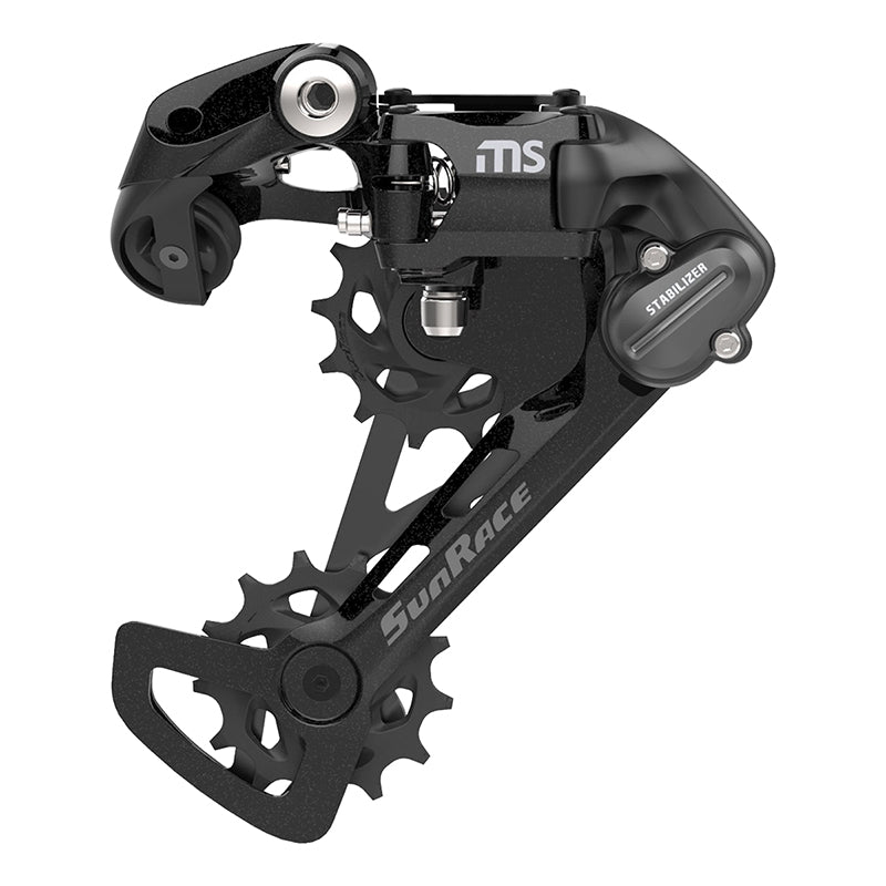 Rear Derailleurs SunRace Sunrace RD-MS300 11 speed black rear derailleur Dark Slate Gray