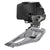 Front Derailleurs and Parts SRAM SRAM Rival eTap AXS Front Derailleur - 2x12-Speed Braze-on Black D1 Dark Slate Gray