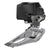 Front Derailleurs and Parts SRAM SRAM Rival eTap AXS Wide Front Derailleur - 2x12-Speed Braze-on Battery Not Included BLK D1 Dark Slate Gray