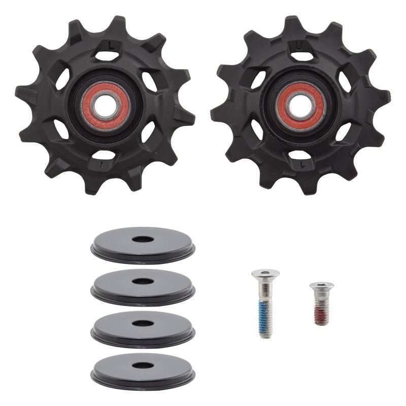 Rear Derailleurs SRAM SRAM eTap AXS Steel Bearing Pulley Kit eTap AXS Kit Dark Slate Gray