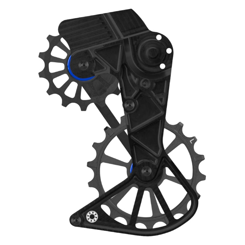 Rear Derailleurs Kogel Kogel Bearings Kolossos Oversized Pulley Cage Shimano XTR XT - Blk Dark Slate Gray