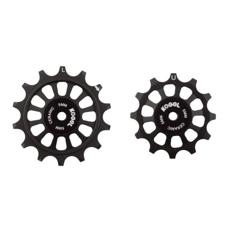 Rear Derailleurs Kogel Kogel Kogel Derailleur Pulley Hybrid Ceramic Shimano M9200 12sp Black Dark Slate Gray
