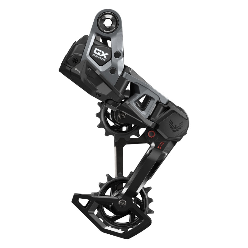 Rear Derailleurs SRAM SRAM GX Eagle T-Type AXS Rear Derailleur - 12-Speed 52t Max Battery Not Included UDH Hangerless Steel Cage BLK Dark Slate Gray