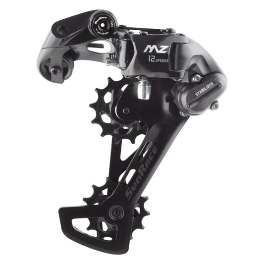 Sunrace RDMZ600 12sp Rear Derailleur Med Cage w/Bolt Black