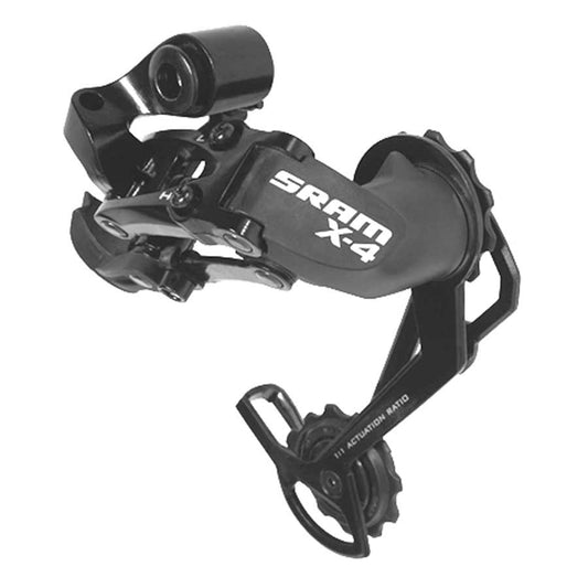 SRAM X4 Rear Derailleur - 789 Speed Long Cage Black