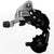 Rear Derailleurs SRAM SRAM Rival 22 WiFli Rear Derailleur - 11 Speed Medium Cage Black/Silver Lavender