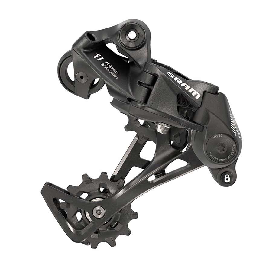 Rear Derailleurs SRAM SRAM NX Rear Derailleur - 11 Speed Long Cage Black Dark Slate Gray