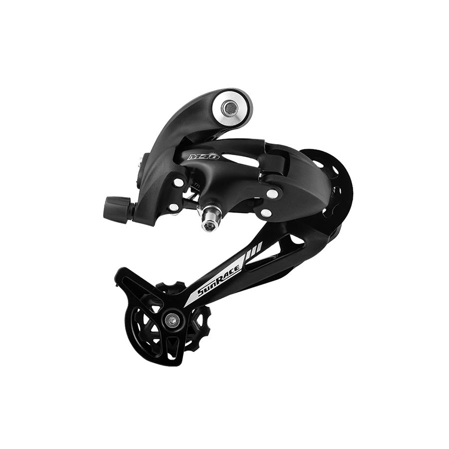 Rear Derailleurs SunRace SunRace M41 Rear Derailleur - 7/8-Speed Long Cage Black Dark Slate Gray