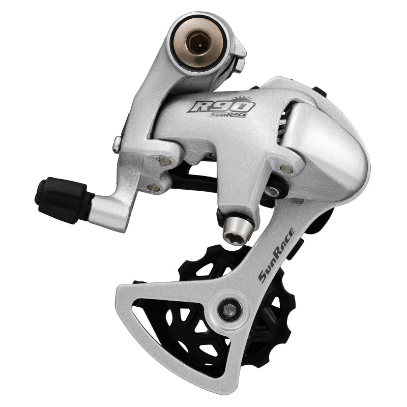 Rear Derailleurs SunRace Sunrace RD-R91 9 speed silver rear derailleur Gray