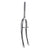 Suspension Fork Sunlite Sunlite MTB MTB 26` Threaded 1` (7/8 ID) 200mm Canti Hi-Tensile Chrome 45mm Gray