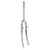 Suspension Fork Sunlite Sunlite Hybrid Hybrid 700C Threaded 1` (7/8 ID) 250mm Canti Hi-Tensile Chrome 45mm Light Gray