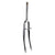Suspension Fork Sunlite Sunlite Hybrid Hybrid 700C Threaded 1` (7/8 ID) 200mm Canti Hi-Tensile Chrome 45mm Gray