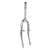 Suspension Fork Sunlite Sunlite MTB MTB 20` Threaded 1` (7/8 ID) 180mm Canti Hi-Tensile Chrome 40mm Gray
