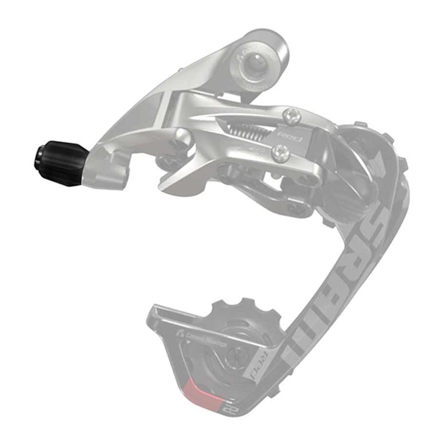 Cable Adjustment Assembly SRAM SRAM Red 10-Speed Rear Derailleur Barrel Adjuster Kit Black Dark Gray