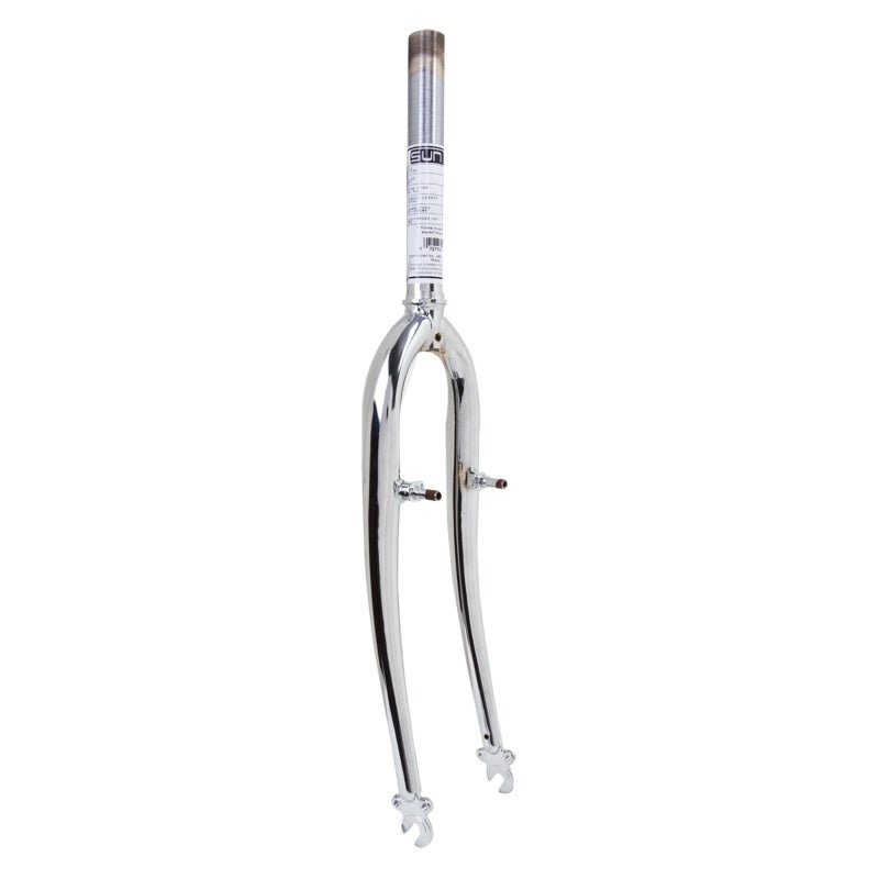 Suspension Fork Sunlite Sunlite MTB MTB 26` Threaded 1-1/8` (1 ID) 200mm Canti Chromoly Chrome 45mm Light Gray