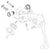 Upper Bolt and Spring SRAM SRAM XX1 X01 X1 Rear Derailleur Torx 25 Upper B Bolt Limit Screws parts Kit Light Gray