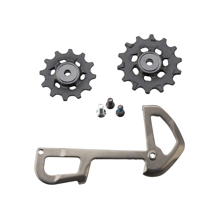 Cage Assembly SRAM SRAM X01 Eagle Pulleys and Gray Inner Cage Dim Gray