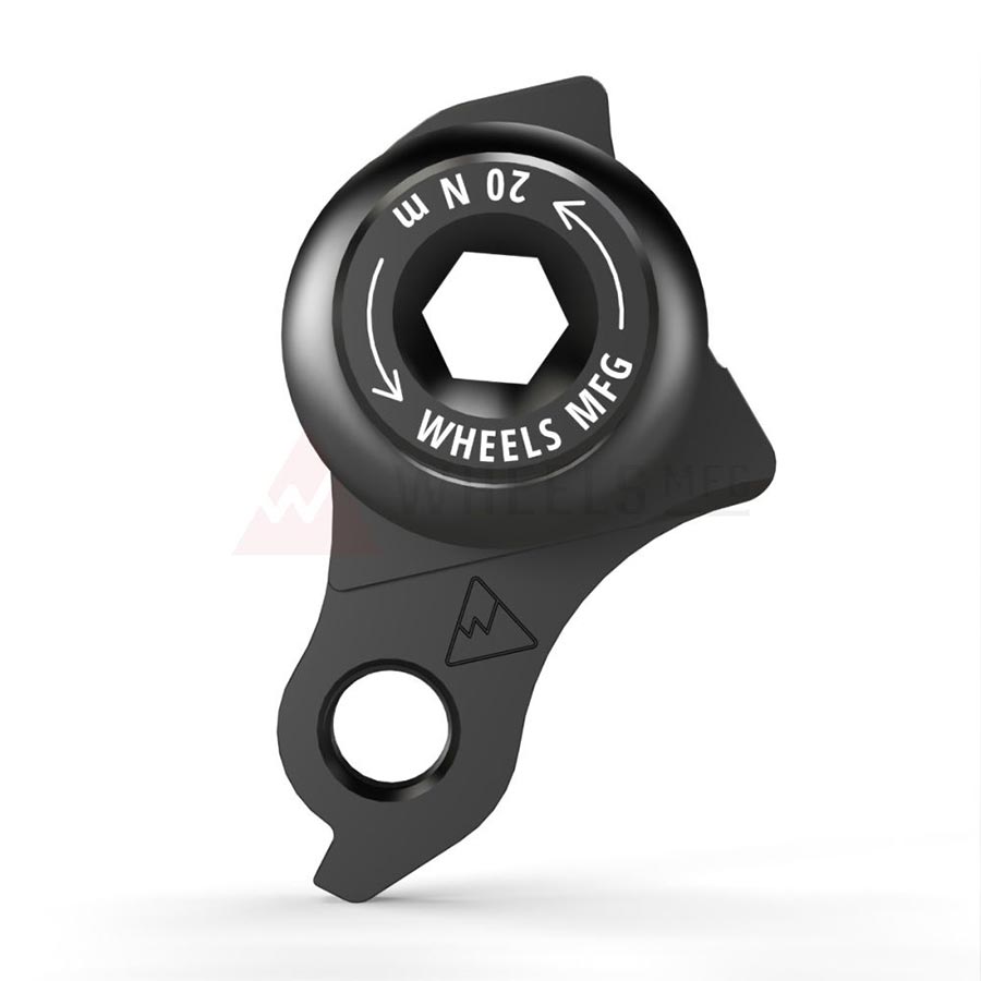 Derailleur Hangers and Hardware Wheels Manufacturing Wheels Manufacturing Universal Derailleur Hanger - 487 For Trek ABP MTB Frames designed to accept SRAM UDH BLK Dark Slate Gray