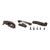 Rear Derailleur Parts SRAM SRAM XX Eagle T-Type AXS Rear Derailleur Cover Kit - Upper Lower Outer Link Bushings Includes Bolts Dark Slate Gray