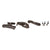 Rear Derailleur Parts SRAM SRAM X0 Eagle T-Type AXS Rear Derailleur Cover Kit - Upper Lower Outer Link Bushings Includes Bolts Dark Slate Gray