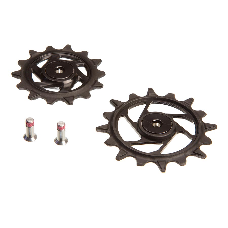 Pulley Assembly SRAM SRAM XX Eagle T-Type AXS Rear Derailleur Pulley Kit - 14t Upper 16t Lower Dark Slate Gray