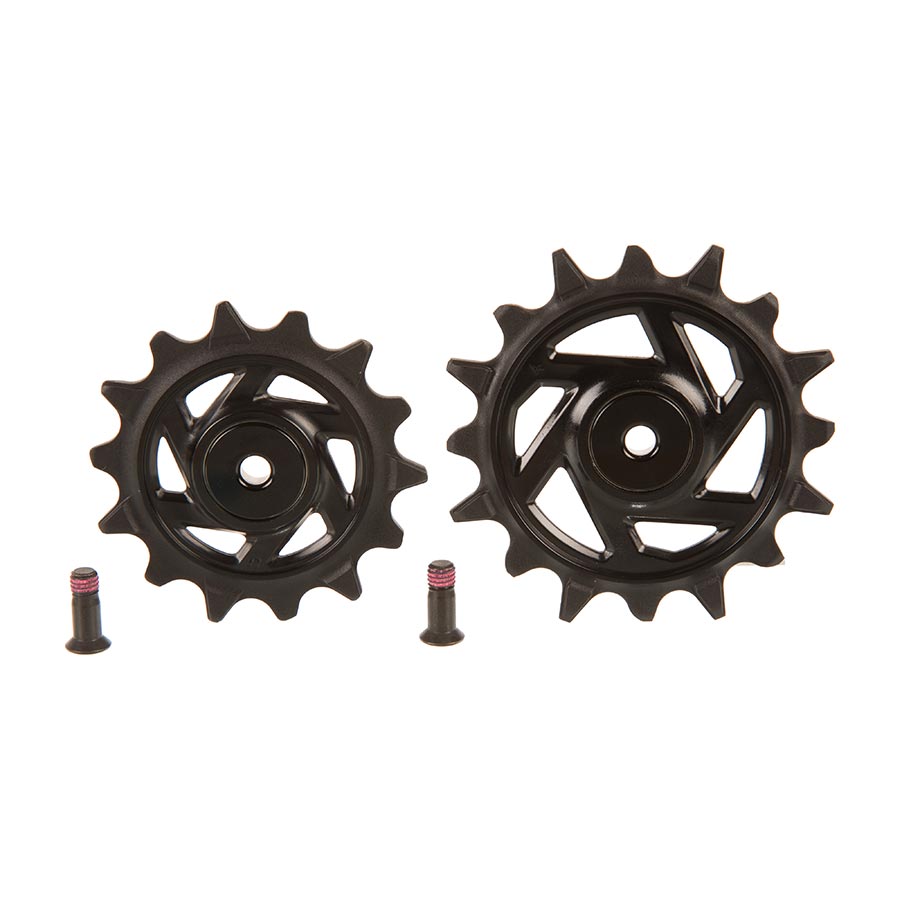 Pulley Assembly SRAM SRAM X0 Eagle T-Type AXS Rear Derailleur Pulley Kit - 14t Upper 16t Lower Dark Slate Gray