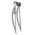 Suspension Fork Sunlite Sunlite Springer Replica Suspension 20` Threaded 1` (7/8 ID) 148mm Hi-Tensile Chrome Light Slate Gray