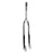 Suspension Fork Sunlite Sunlite Cruiser Cruiser 26` Threaded 1` (21.1mm ID) 200mm Caliper Hi-Tensile Chrome 35mm Gray