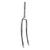 Suspension Fork Sunlite Sunlite MTB MTB 26` Threaded 1` (7/8 ID) 198mm Caliper Hi-Tensile Chrome 45mm Light Gray