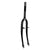 Suspension Fork Sunlite Sunlite MTB MTB 26` Threaded 1-1/8` (1 ID) 200mm Canti Hi-Tensile Black 45mm Black