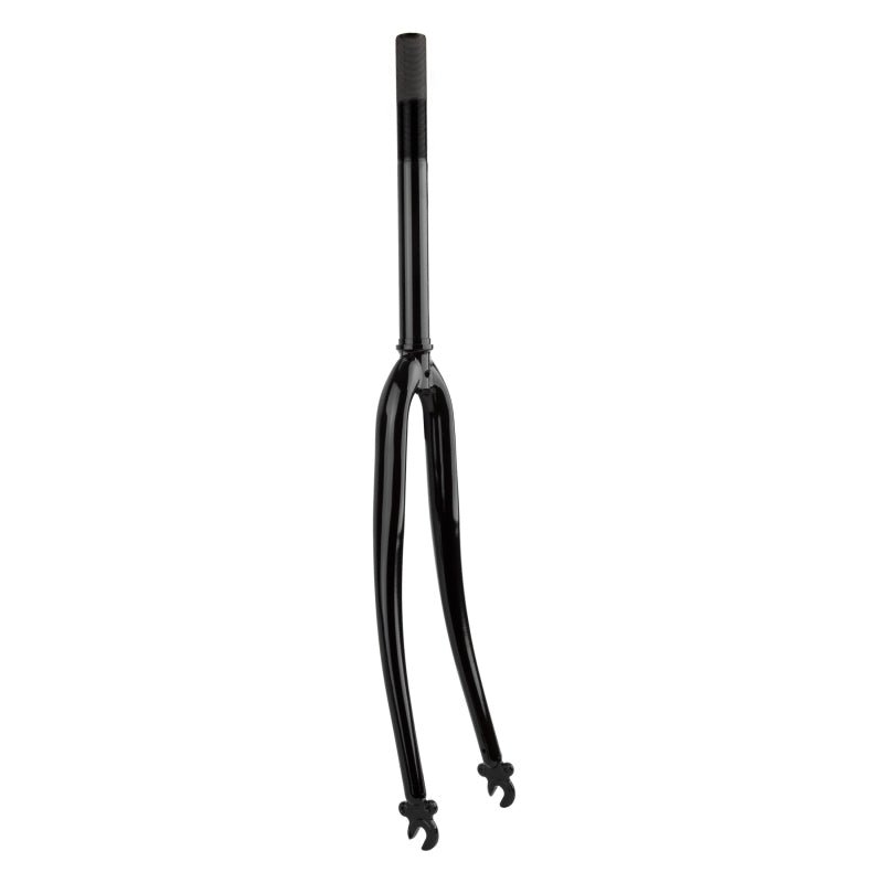 Suspension Fork Sunlite Sunlite Road Road 700C Threaded 1` (7/8 ID) 250mm Caliper Chromoly Black 45mm Dark Slate Gray