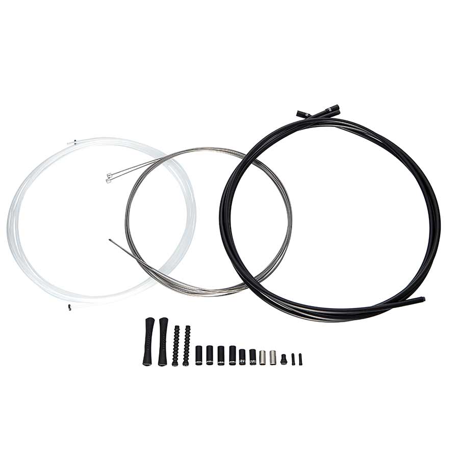 Cables and Housing SRAM SRAM SlickWire Shift Cable Housing Kit - Road/MTB 4mm Nylon Braided BLK Lavender