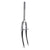 Suspension Fork Sunlite Sunlite MTB MTB 26` Threaded 1-1/8` (1 ID) 250mm Canti Hi-Tensile Chrome 45mm Gray