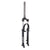 Suspension Fork Rst Rst Capa-T Suspension 26` Threaded 1-1/8` 250mm Post Disc/V-Brake Alloy Black Dark Slate Gray